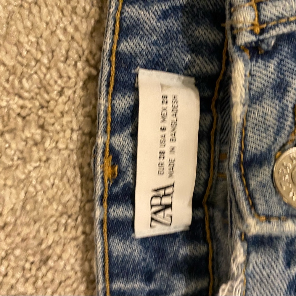 Zara Classic Blue Denim Pants
